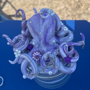 Octopus ring holder and jewelry storage